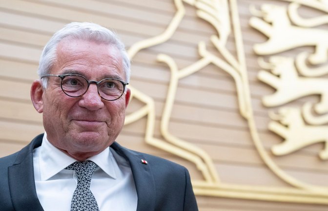 Thomas Strobl (CDU), nimmt an der konstituierenden Sitzung des Landtags Baden-Württemberg teil.<span class='image-autor'>Foto: Marijan Murat/dpa</span>