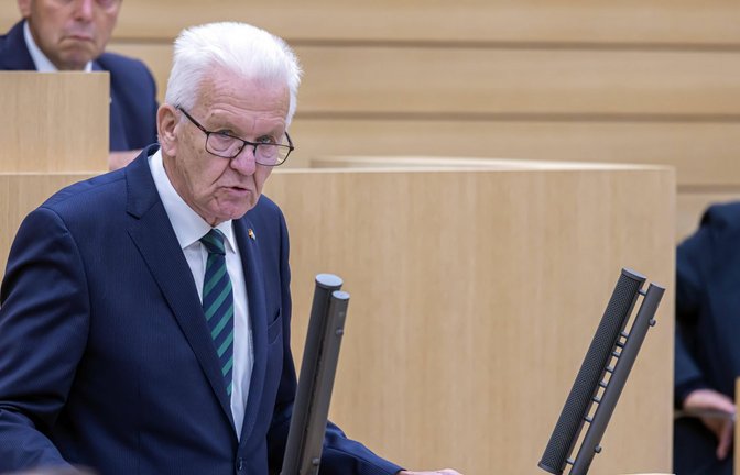 Wie wird sich Ministerpräsident Winfried Kretschmann zu den Ergebnissen des Migrationsgipfels äußern?<span class='image-autor'>Foto: IMAGO/imageBROKER/Arnulf Hettrich</span>