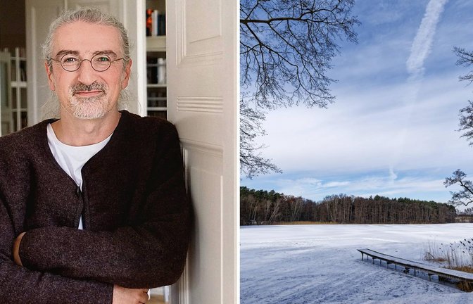 Der Autor Zoran Drvenkar macht einen winterlichen See in der Uckermark zum Ort eines tödlichen Rituals.<span class='image-autor'>Foto: imago/tagesspiegel, imagebroker</span>