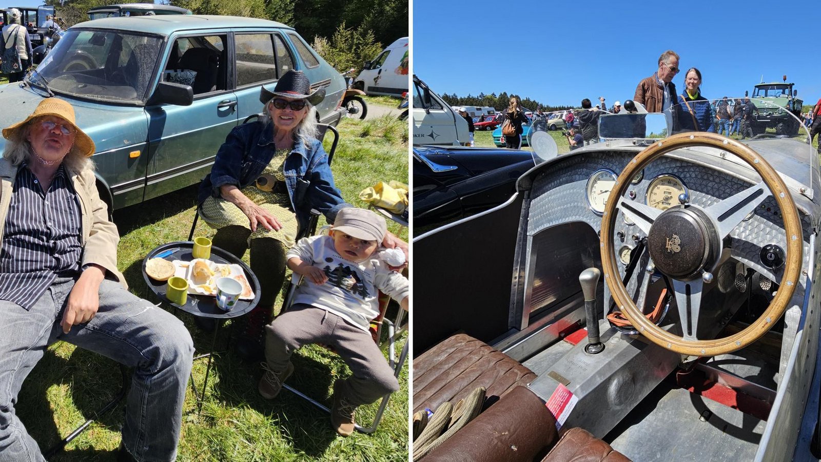 Das Oldtimertreffen zieht Jung und Alt an.Foto: Fotoagentur Stuttgart/Andreas Rosar
