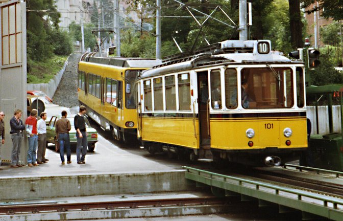 Zwei Zacke-Generationen auf einen Blick.<span class='image-autor'>Foto: SSB/Guntram Schäfer</span>