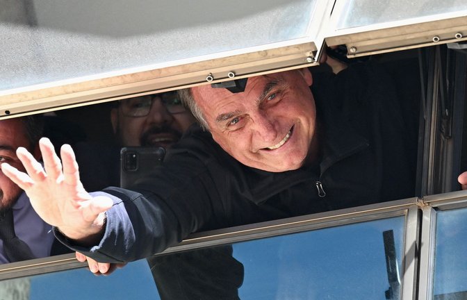 Bolsonaro ist nach Brasilien zurückgekehrt.<span class='image-autor'>Foto: AFP/EVARISTO SA</span>