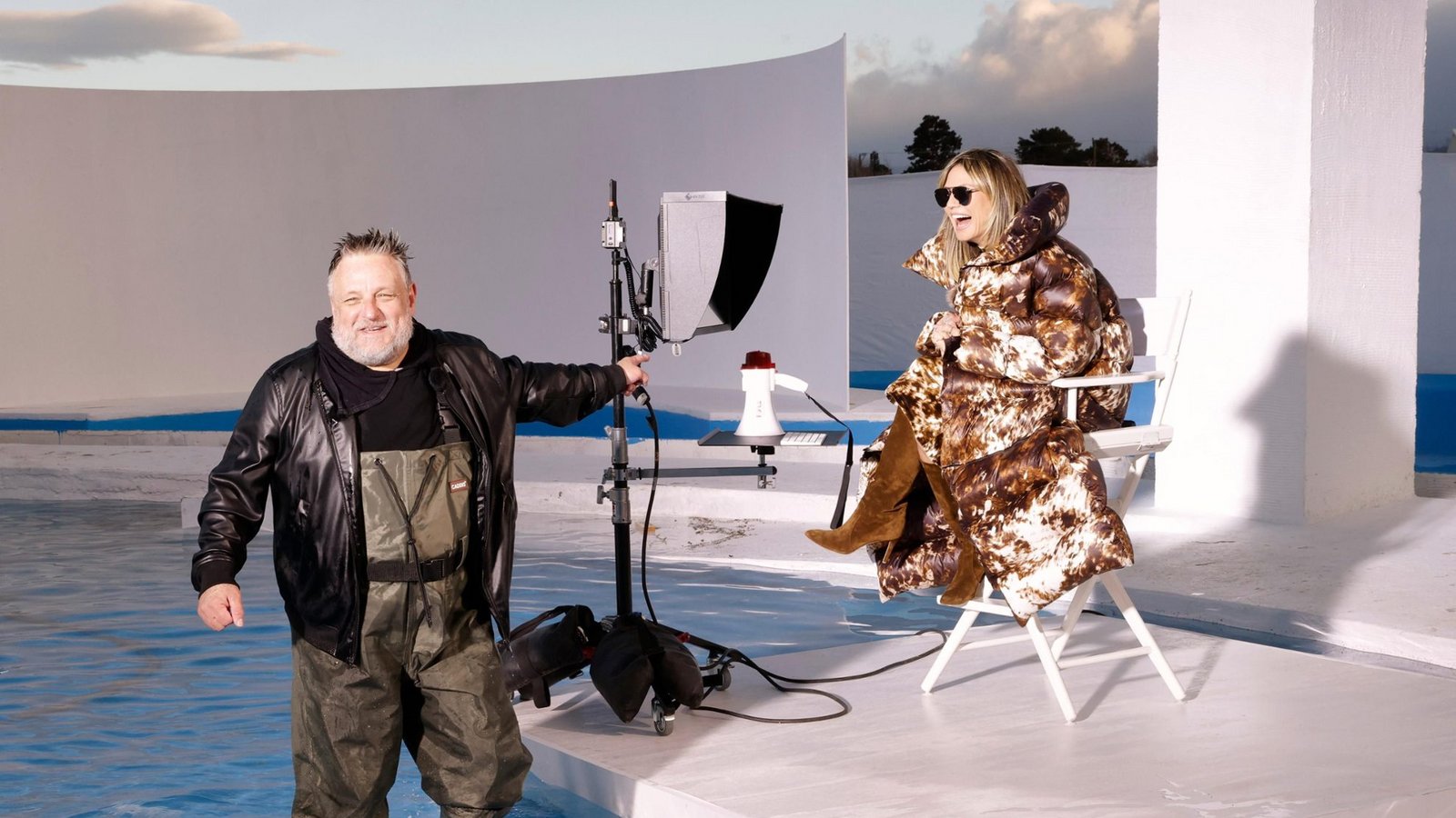 Fotograf Rankin und Heidi Klum in Folge 15.Foto: ProSieben/Sven Doornkaat Fotograf Rankin und Heidi Klum in Folge 15.Foto: ProSieben/Sven Doornkaat
