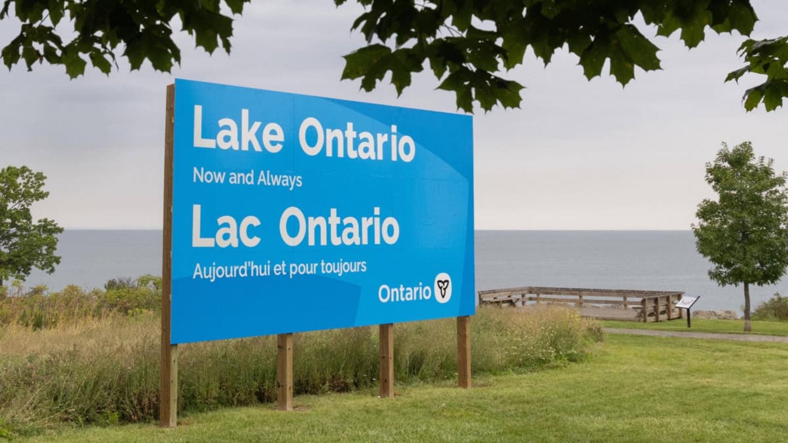 Namensschild am Lake Ontario: Beim Kartendienst Google Maps heißt der See nun auch Lake America - so wie es Donald Trump verfügt hat.IMAGO/Zou Zheng Namensschild am Lake Ontario: Beim Kartendienst Google Maps heißt der See nun auch Lake America - so wie es Donald Trump verfügt hat.IMAGO/Zou Zheng