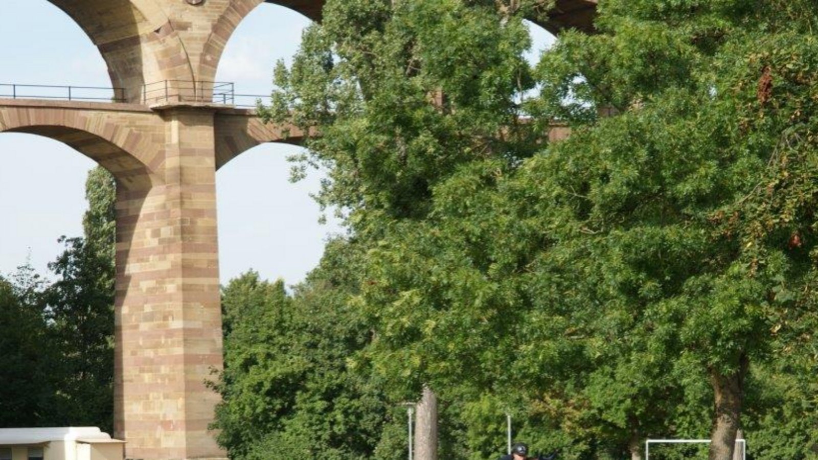 Reitturnier beim Pferdemarkt beim Viadukt. Foto: Stadt Bietigheim-Bissingen Reitturnier beim Pferdemarkt beim Viadukt. Foto: Stadt Bietigheim-Bissingen