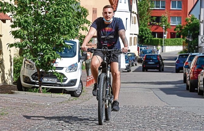 Die Sachsenheimer Innenstadt soll für Radler und Fußgänger attraktiver werden. Vorschläge werden jetzt online gesammelt. Auch der Jugendbeirat wurde um Vorschläge gebeten. Foto: Kalb