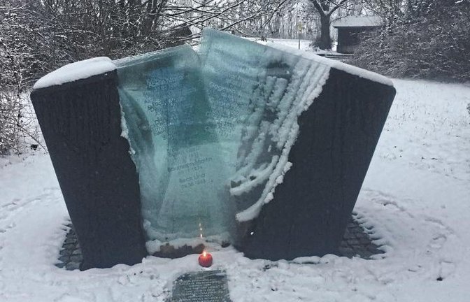 Das Mahnmal erinnert an die Opfer des Nationalsozialismus.  Foto: p
