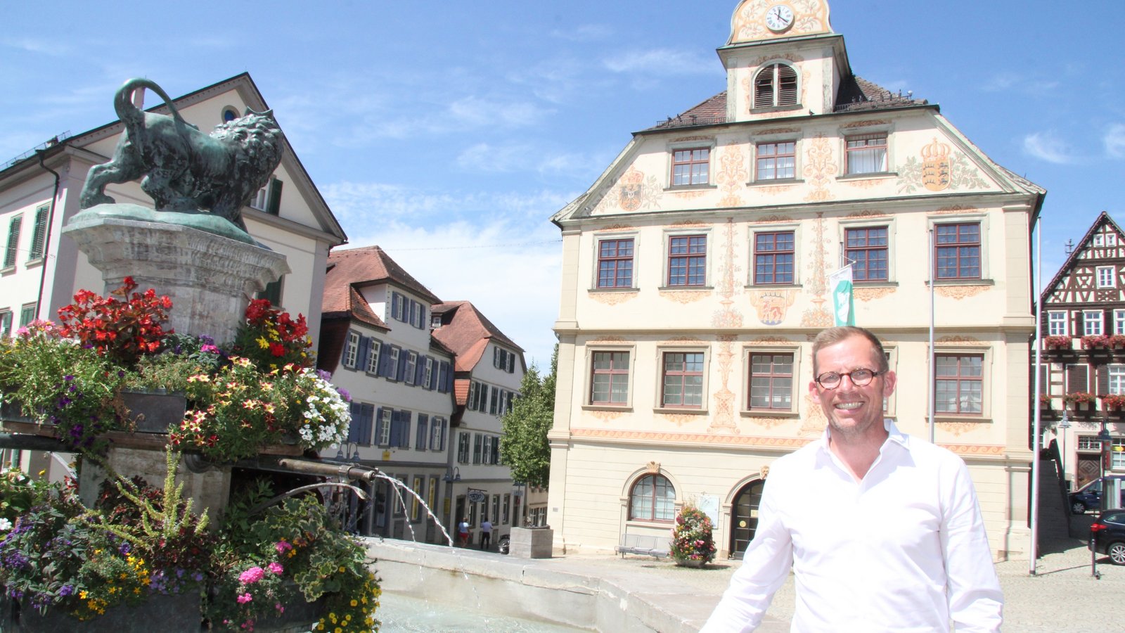 Am 1. September übernimmt Uwe Skrzypek die Amtsgeschäfte im Vaihinger Rathaus.  Foto: Banholzer