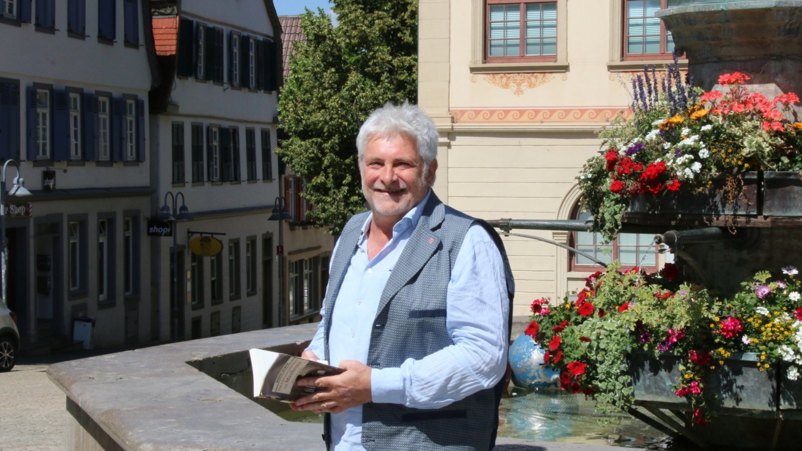 Seine Leidenschaft gilt dem historischen Roman: Norbert Weimper.  Archivfoto: Rieger/VKZ