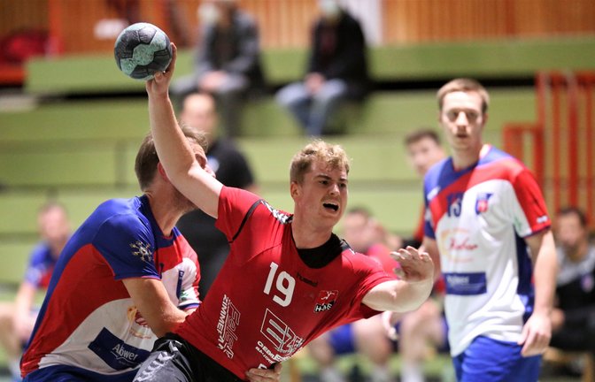 Johannes Stärk vom HC Metter-Enz trifft in Tamm vier Mal ins Schwarze. <span class='image-autor'>Foto: Archiv/Küppers</span>