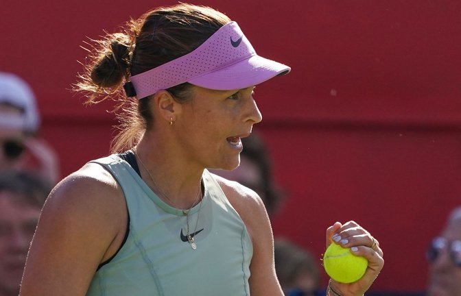 Steht in Eastbourne im Halbfinale: Tatjana Maria. (Archivbild)<span class='image-autor'>Foto: Alberto Pezzali/AP/dpa</span>