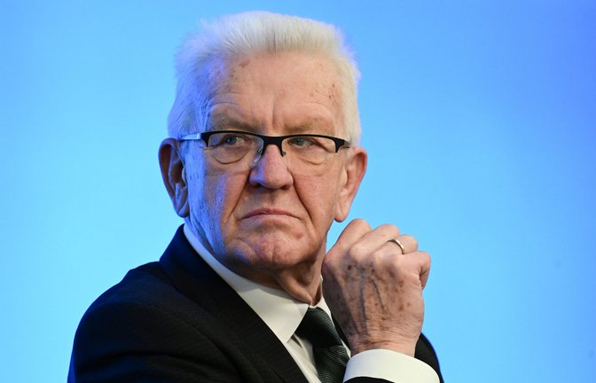 Winfried Kretschmann widerspricht der Bundesinnenministerin.<span class='image-autor'>Foto: dpa/Bernd Weißbrod</span>