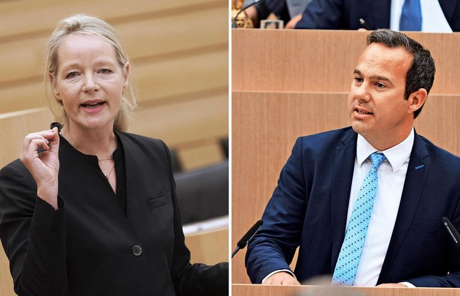 Energieministerin Thekla Walker (Grüne) und der CDU-Politiker Raimund Haser sind nicht immer einer Meinung.<span class='image-autor'>Foto: CDU Landtagsfraktion Baden-Würtemberg</span>