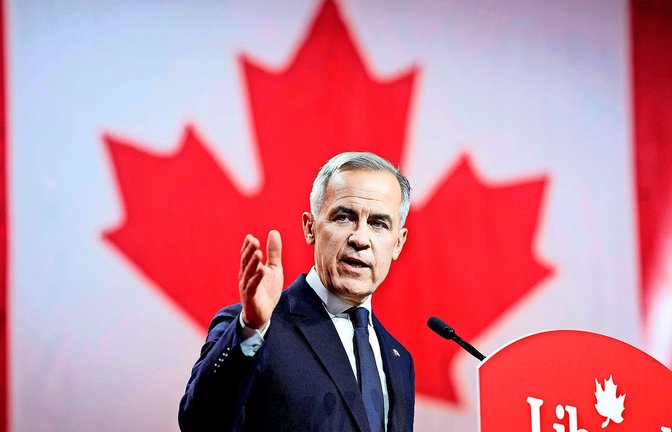 Kanadas Premier gibt ein klares Signal. (Archivbild)<span class='image-autor'>Foto: The Canadian Press via AP/Justin Tang</span>