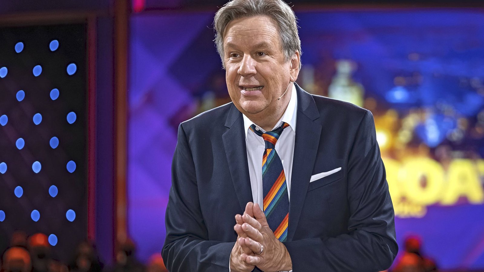 Jörg Kachelmann im Jahr 2022 bei der Aufzeichnung der MDR-Sendung „Riverboat“.Foto: IMAGO/STAR-MEDIA