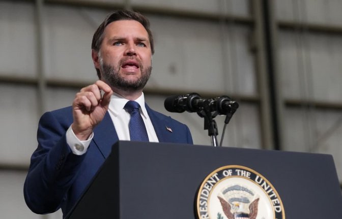 Vizepräsident JD Vance (Archivbild).<span class='image-autor'>Mark Schiefelbein/Pool AP/dpa</span>