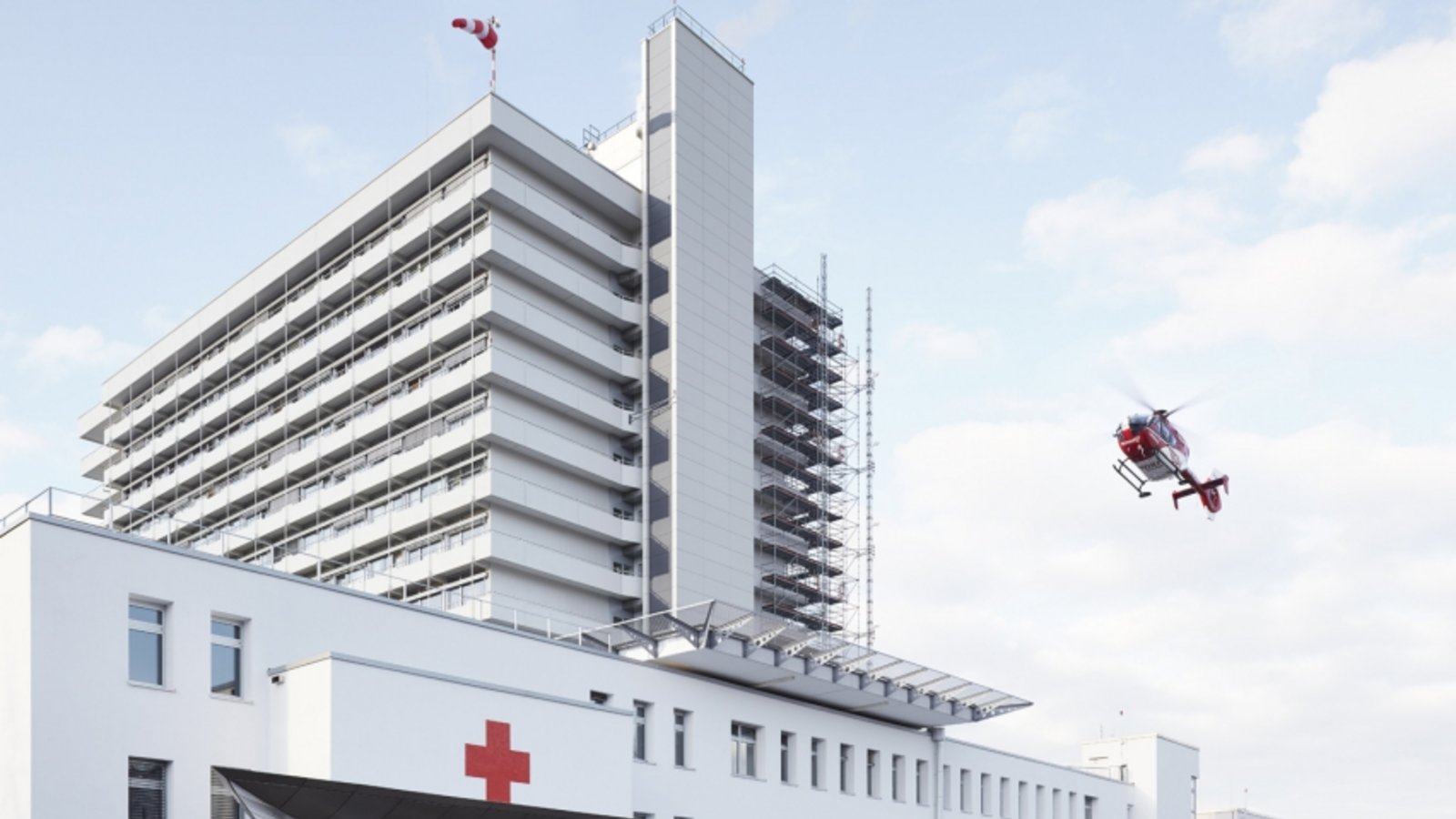 Darauf spezialisiert, schwerstverletzte Unfallpatienten zu versorgen: das RKH-Klinikum. Foto: RKH Gesundheit Darauf spezialisiert, schwerstverletzte Unfallpatienten zu versorgen: das RKH-Klinikum. Foto: RKH Gesundheit