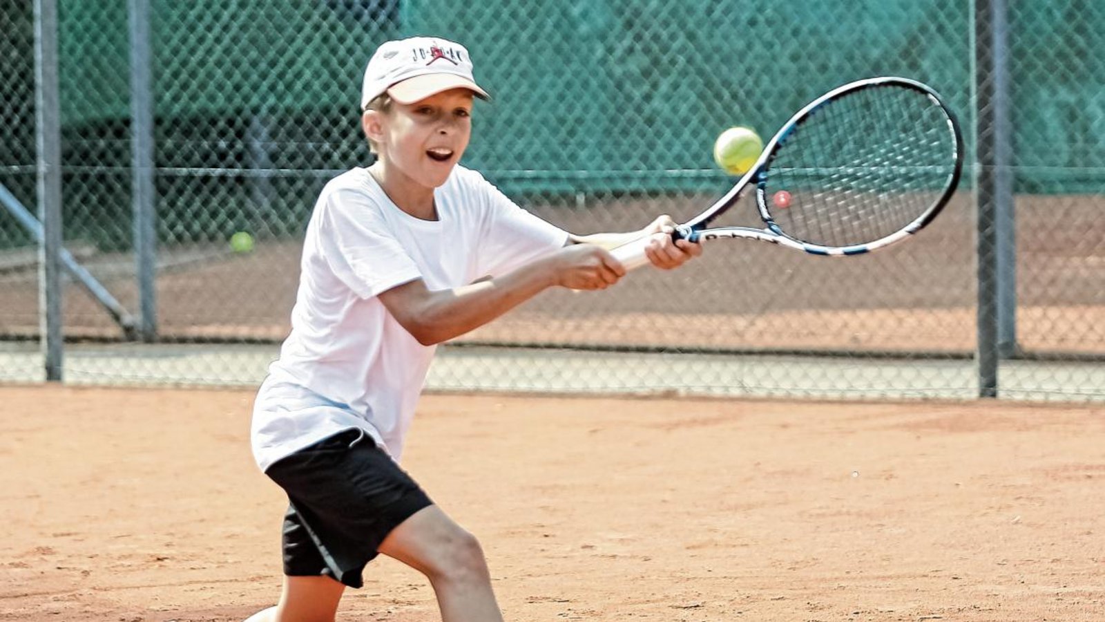 Für Simon Gruschwitz (TC Sersheim/TSC Vaihingen) lief der erste Kids-Cup ganz unglücklich. Vor seinem letzten Gruppenspiel hatte er die Chance auf Platz drei, nach der Niederlage wurde er Letzter. Foto: Simecek