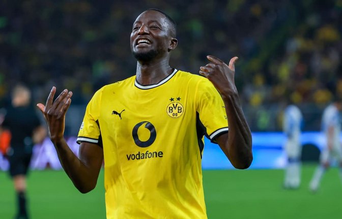Stark in Form: Ex-VfB-Profi Serhou Guirassy hat für den BVB in dieser Saison bereits vier Pflichtspiel-Tore in fünf Einsätzen erzielt.<span class='image-autor'>Titgemeyer,Michael/actionpress</span>