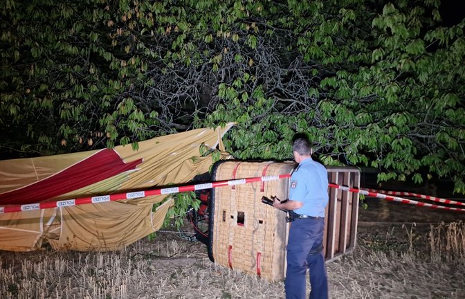 Bei einem Unfall mit einem Heißluftballon ist  ein Mann in Beelitz (Landkreis Potsdam-Mittelmark) ums Leben gekommen.<span class='image-autor'>Foto: Cevin Dettlaff/dpa</span>