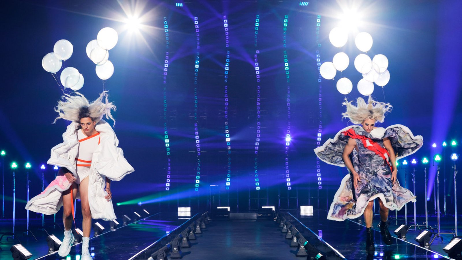 Haben es die Zwillinge Julian und Luka ins Finale von "Germany's Next Topmodel" geschafft?Foto: ProSieben/Sven Doornkaa