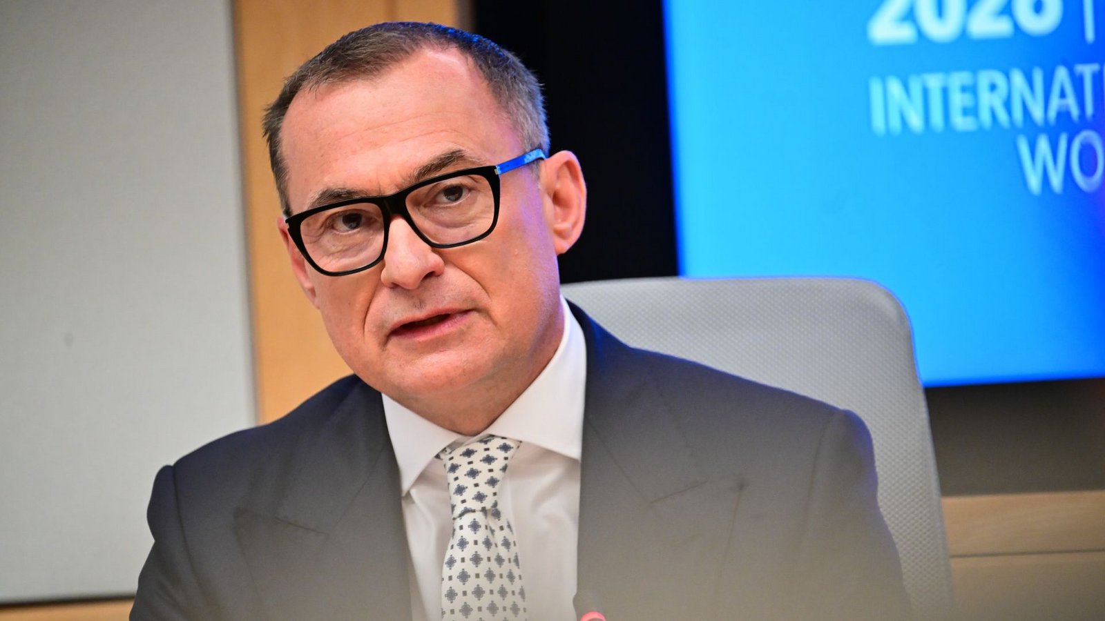 Bundesbank-Präsident Nagel nennt die Straße von Hormus die Achillesferse der Weltwirtschaft.Foto: Sebastian Christoph Gollnow/dpa