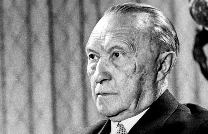 Konrad Adenauer lebte von 1876 bis 1967.<span class='image-autor'>Foto: KNA</span>