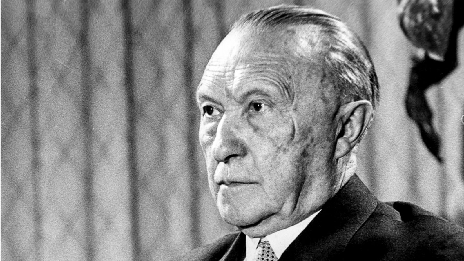 Konrad Adenauer lebte von 1876 bis 1967.Foto: KNA Konrad Adenauer lebte von 1876 bis 1967.Foto: KNA