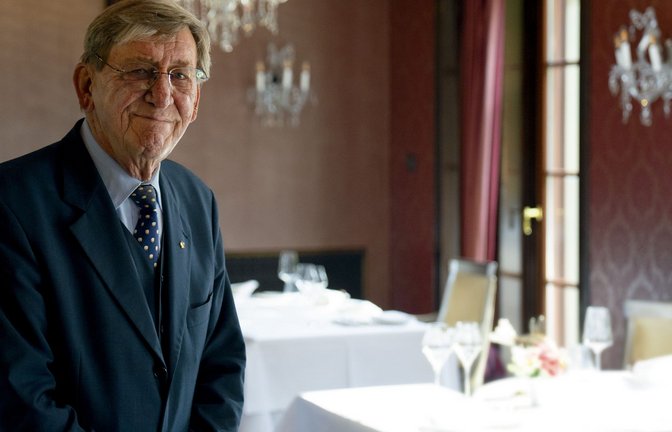 Lothar Eiermann war auch im Ruhestand gerne zu Gast in seiner alten Wirkungsstätte im Schlosshotel Friedrichsruhe.<span class='image-autor'>Foto: Schlosshotel Friedrichsruhe</span>