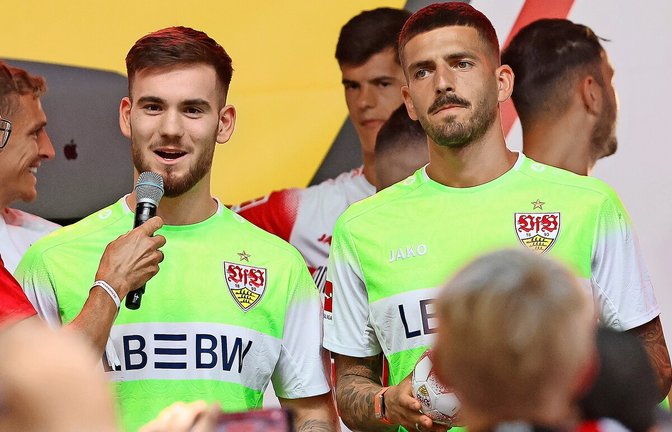 Dennis Seimen (li.) ist verletzt – Fabian Bredlow vertritt den Youngster im Tor.<span class='image-autor'>Foto: Baumann</span>