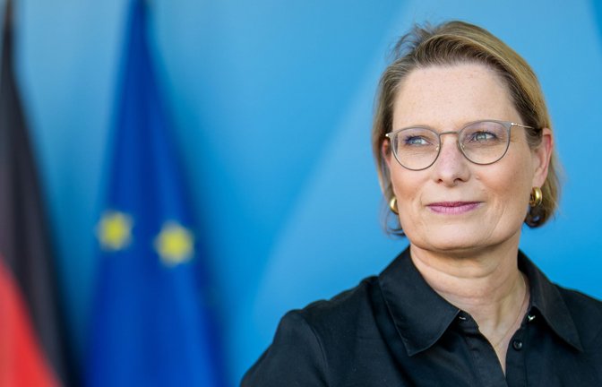 Bundesjustizministerin Stefanie Hubig (SPD) hat einen Gesetzentwurf zur Speicherung von IP-Daten vorgelegt.<span class='image-autor'>Foto: Michael Kappeler/dpa</span>
