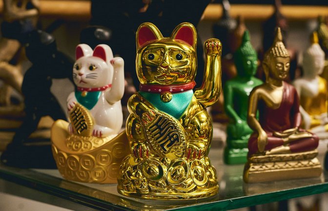 Japanisches Glückssymbol: Winkekatze<span class='image-autor'>Foto: /</span>
