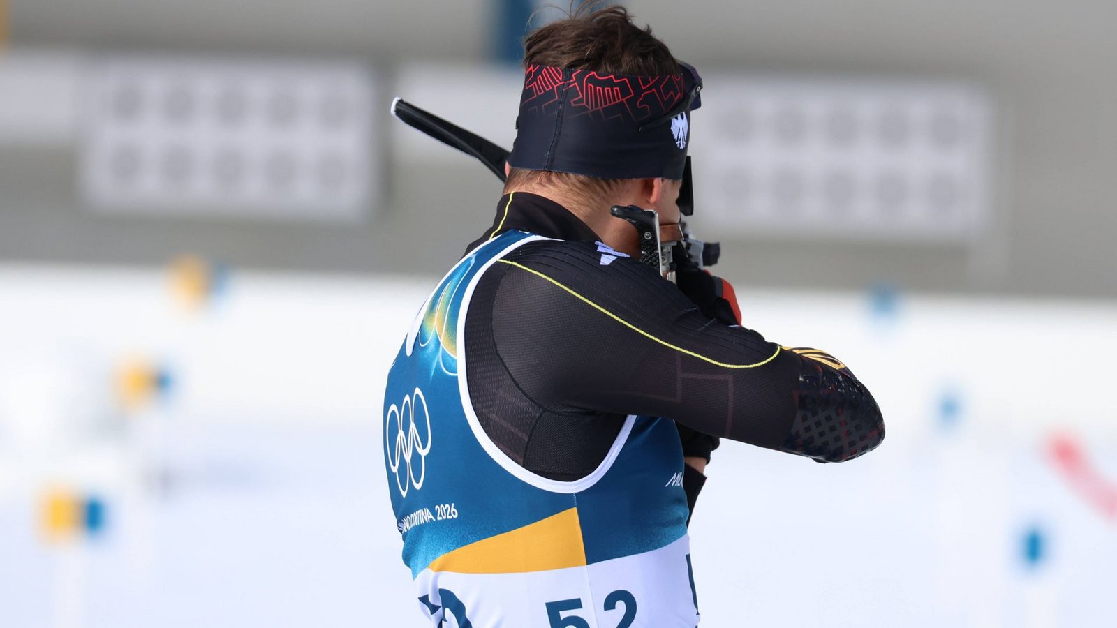 Die deutschen Biathleten schießen bei den Olympischen Spielen in Antholz zu viele Fahrkarten.Foto: IMAGO/Zoonar