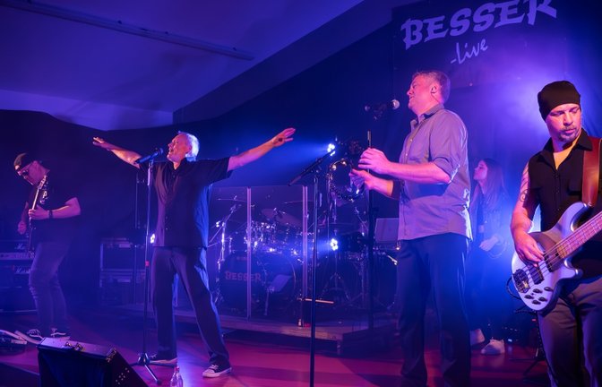Weiß, wie's geht: die Band Besser.  <span class='image-autor'>Foto: sf</span>