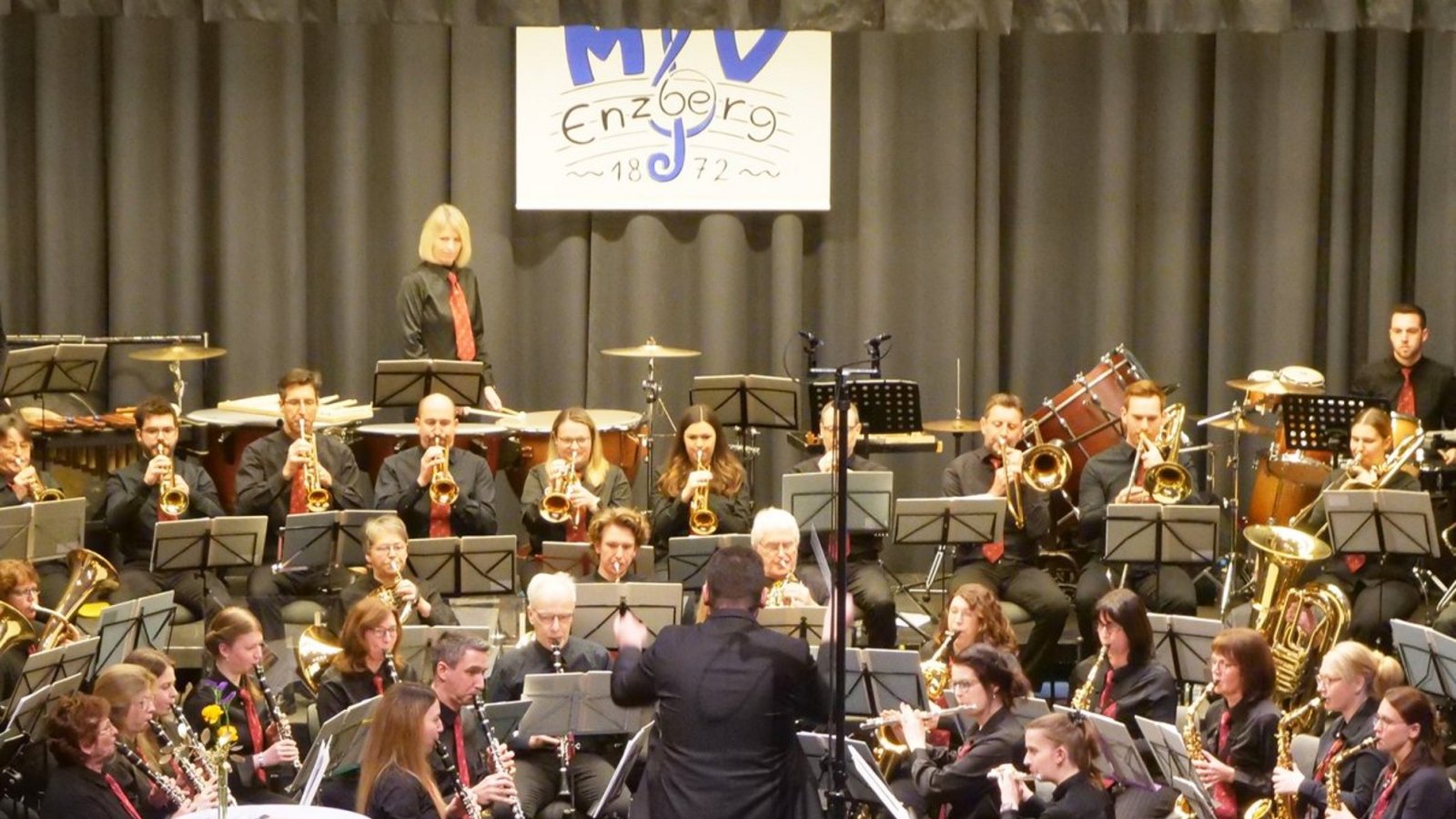 Traditionell wird der Neujahrsempfang vom Musikverein Mühlacker gestaltet.