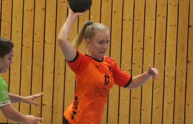 Handball, Frauen, TSV Oberriexingen, Saison 2023/2024, Tanita Winkler (am Ball), Foto: Dittrich