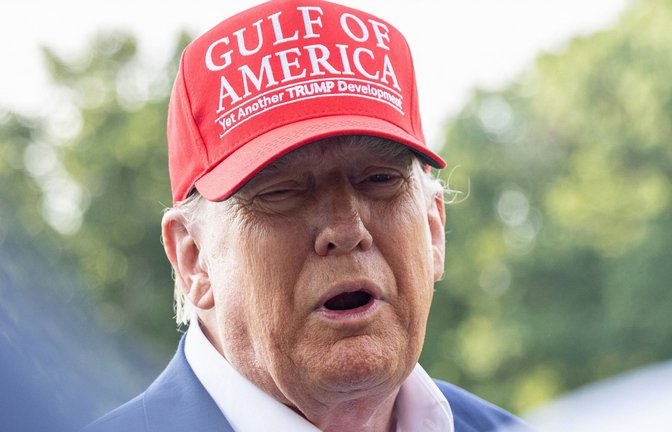 US-Präsident  Trump will sein umstrittenes Steuergesetz bis Freitag durch den Kongress bringen (Archivbild).<span class='image-autor'>Foto: IMAGO/Middle East Images//Mehmet Eser</span>