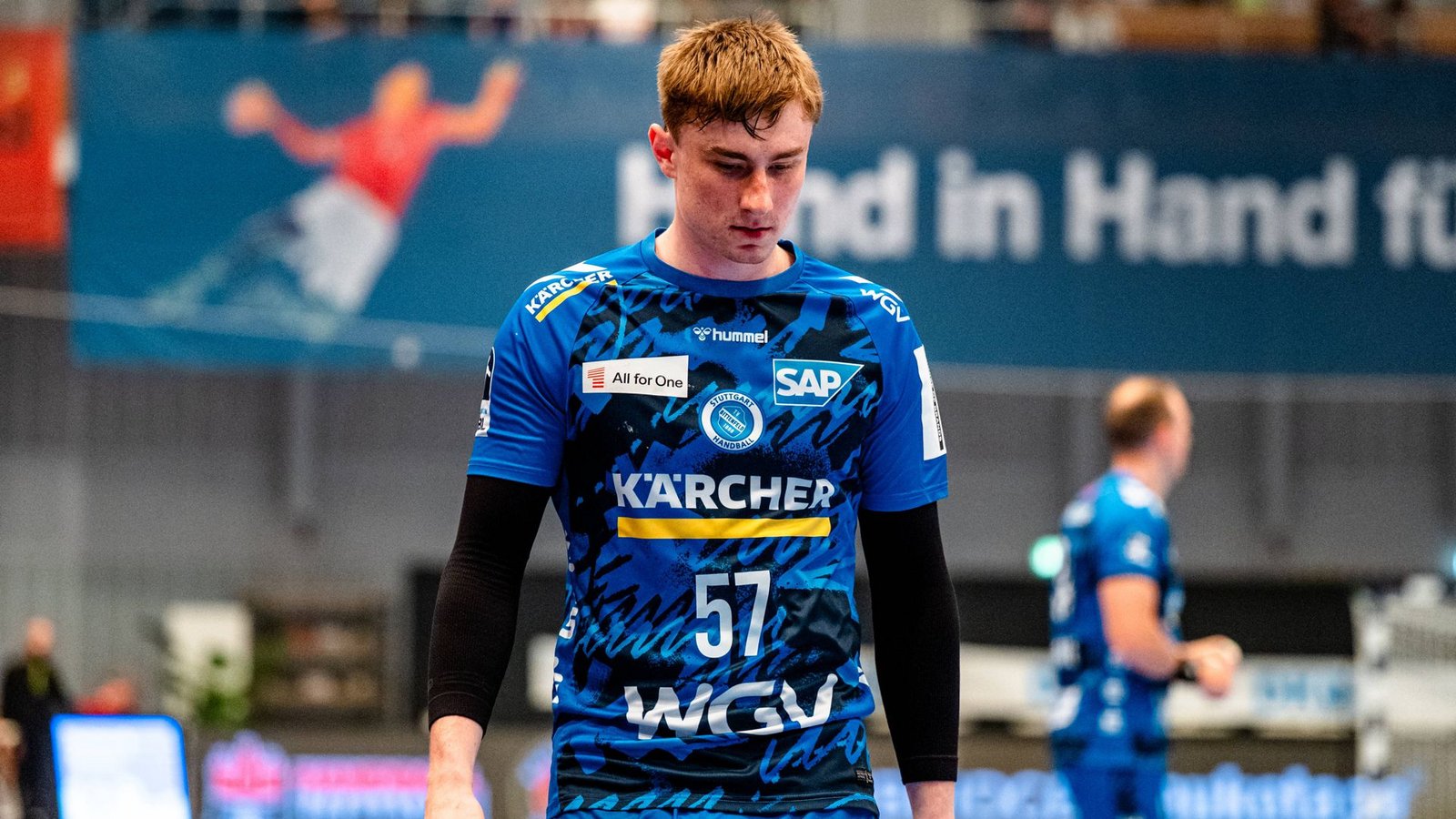 Jakob Nigg ist enttäuscht – die TVB-Handballer sind beim HSV Hamburg chancenlos.Foto: IMAGO/Jan Huebner Jakob Nigg ist enttäuscht – die TVB-Handballer sind beim HSV Hamburg chancenlos.Foto: IMAGO/Jan Huebner