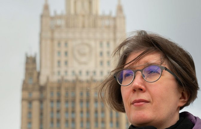 Moskau-Korrespondentin Inna Hartwich.<span class='image-autor'>Foto: Elena Chernyshova</span>