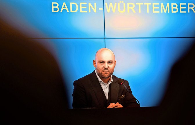 Markus Frohnmaier möchte Ministerpräsident werden.<span class='image-autor'>Foto: Markus Lenhardt/dpa</span>