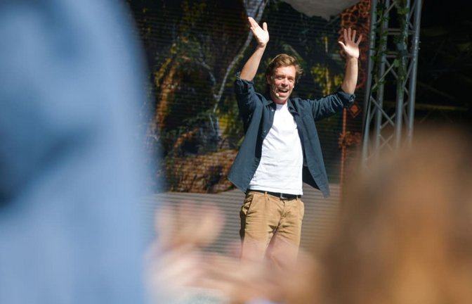 Tobi Krell am Donnerstag in Stuttgart auf der Freilichtbühne am Killesberg<span class='image-autor'>Max Kovalenko</span>