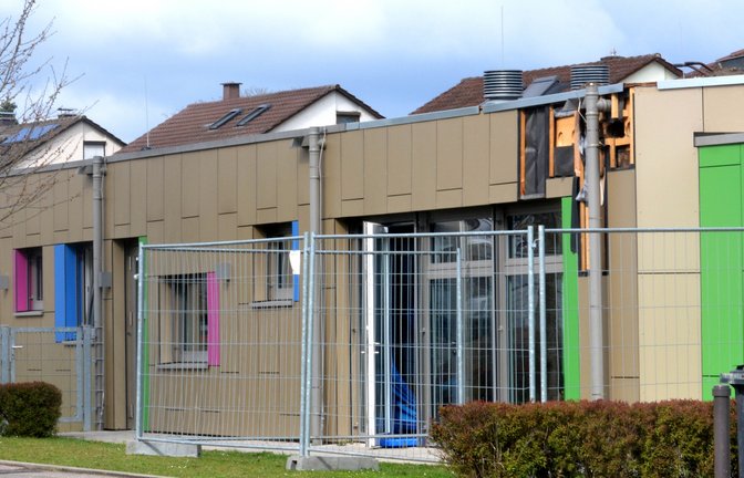 Im Kindergarten Schatzkiste sorgt Feuchtigkeit für Arbeit.  <span class='image-autor'>Foto: Stahlfeld</span>