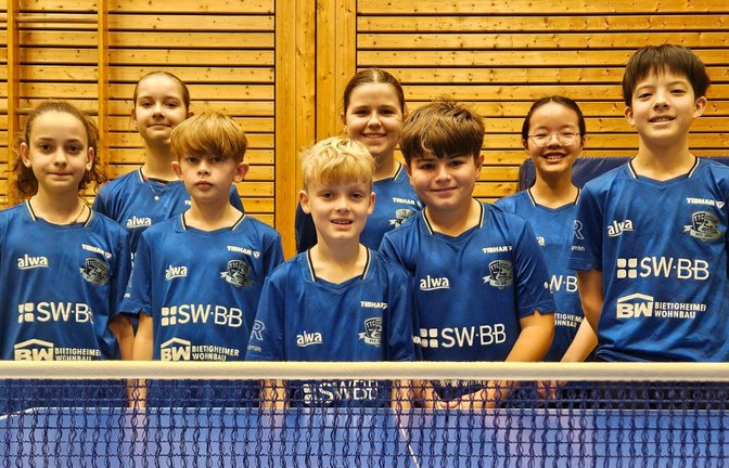 Erfolgreiche Teilnehmer des TTC (von links): Layan Al-Otman, Dana Haspel, Milo Kummer, Lionel Bernhard, Zlata Boichyk, Mattia Papiccio, Alice Chen und Theo Müller. <span class='image-autor'>Foto: privat</span>