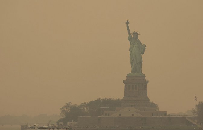 Die Freiheit hat in den USA mit Trump an Strahlkraft verloren.<span class='image-autor'>Foto: dpa/Yuki Iwamura</span>