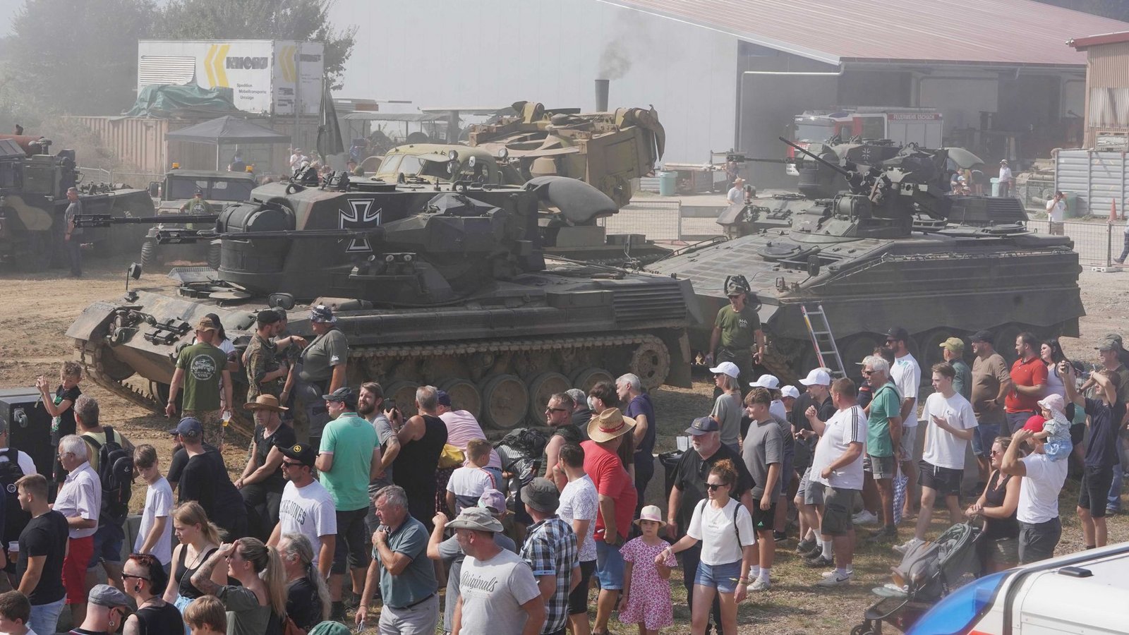 Rund 20.000 Menschen werden an diesem Wochenende auf dem Lanz-Dampf-Festival in Eschach-Seifertshofen erwartet.Foto: Andreas Rosar/Fotoagentur-Stuttgart