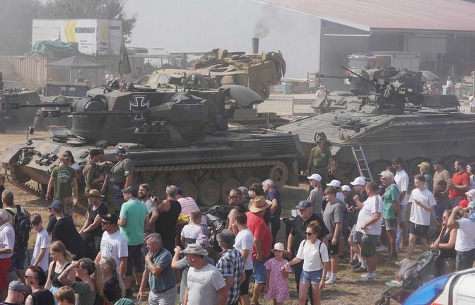 Rund 20.000 Menschen werden an diesem Wochenende auf dem Lanz-Dampf-Festival in Eschach-Seifertshofen erwartet.<span class='image-autor'>Foto: Andreas Rosar/Fotoagentur-Stuttgart</span>