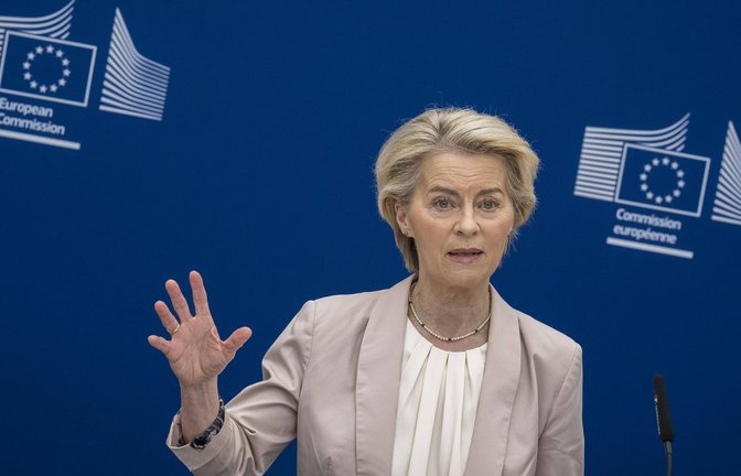 EU-Kommissionspräsidentin Ursula von der Leyen<span class='image-autor'>Foto: IMAGO/ZUMA Press Wire/IMAGO/Wiktor Dabkowski</span>