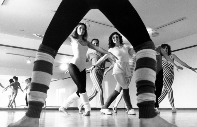 Aerobic  – ein Trend der 80er Jahre.<span class='image-autor'>Foto: imago sportfotodienst/Sven Simon</span>