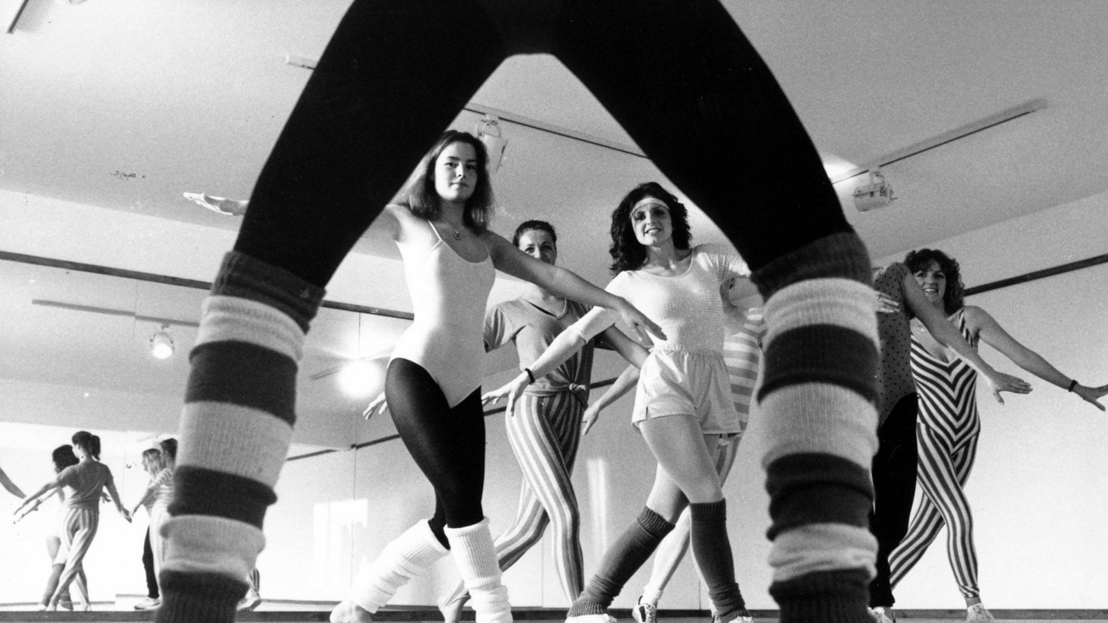 Aerobic  – ein Trend der 80er Jahre.Foto: imago sportfotodienst/Sven Simon