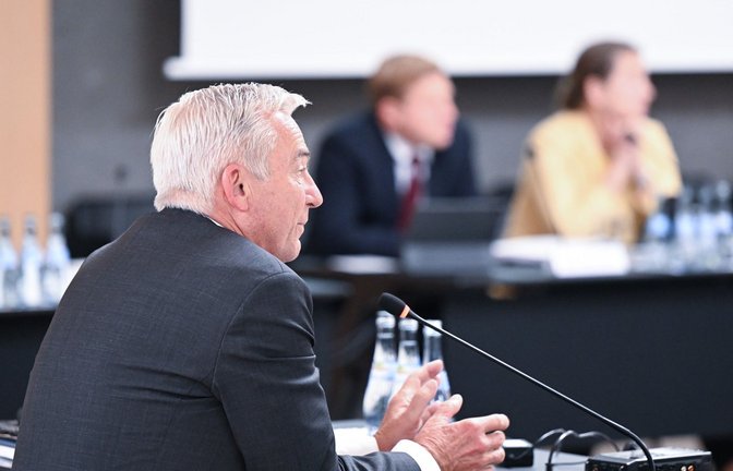 Innenminister Thomas Strobl (CDU) 2022 wurde als erster Zeuge im Untersuchungsausschuss befragt – und wir wohl zum Ende noch einmal aufgerufen.<span class='image-autor'>Foto: dpa/Bernd Weißbrod</span>